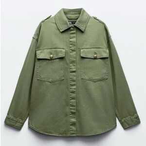 Zara Olive Green Jacket